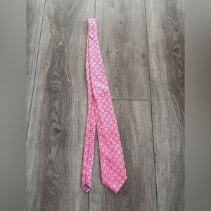 Nordstrom Pink Geometric Pattern Tie